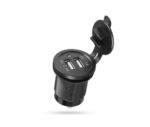 Doppia Porta USB 12V, Caricabatteria per Auto, Presa accendisigari, Adattatore di ricarica per telefono cellulare