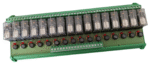 MODULO 16 RELE' 24VDC/AC - MRE-16/24