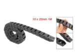 Catena di trascinamento, porta cavi in plastica, 10 x 20mm, 1M - immagine 2