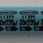 CONDENSATORI UNICON 35V 220 mF